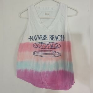 Women's Multicolor Tank Top(0216)